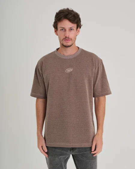 Camiseta Oversized Freedom - Bronze Médio