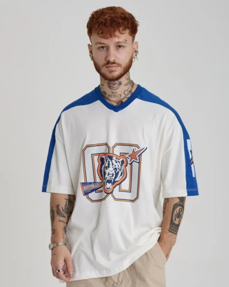 Camiseta Jersey Oversized Polar -  Off White