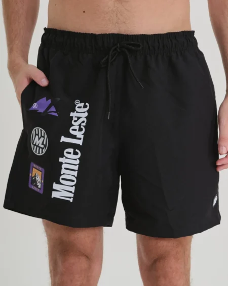 Bermuda d'água Wave - Preta