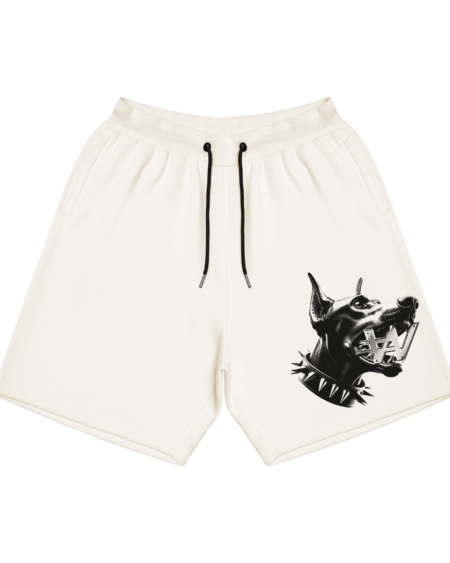 Bermuda Moletom Fierce - Off White