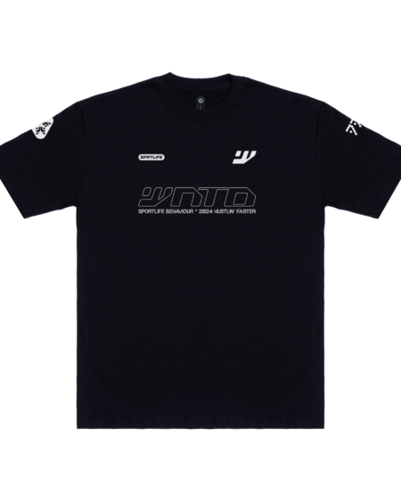 Camiseta Hustlin Faster – Preta